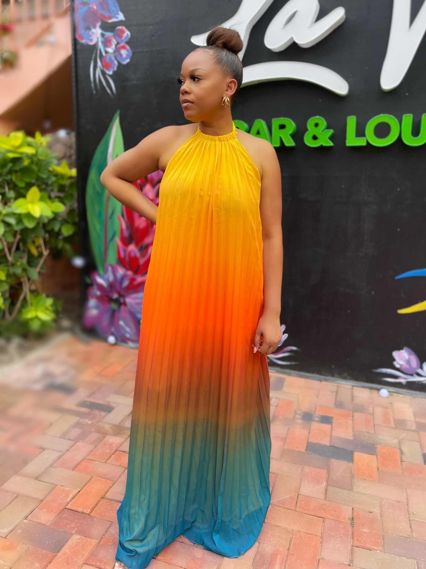 Tropical Sunset Maxi