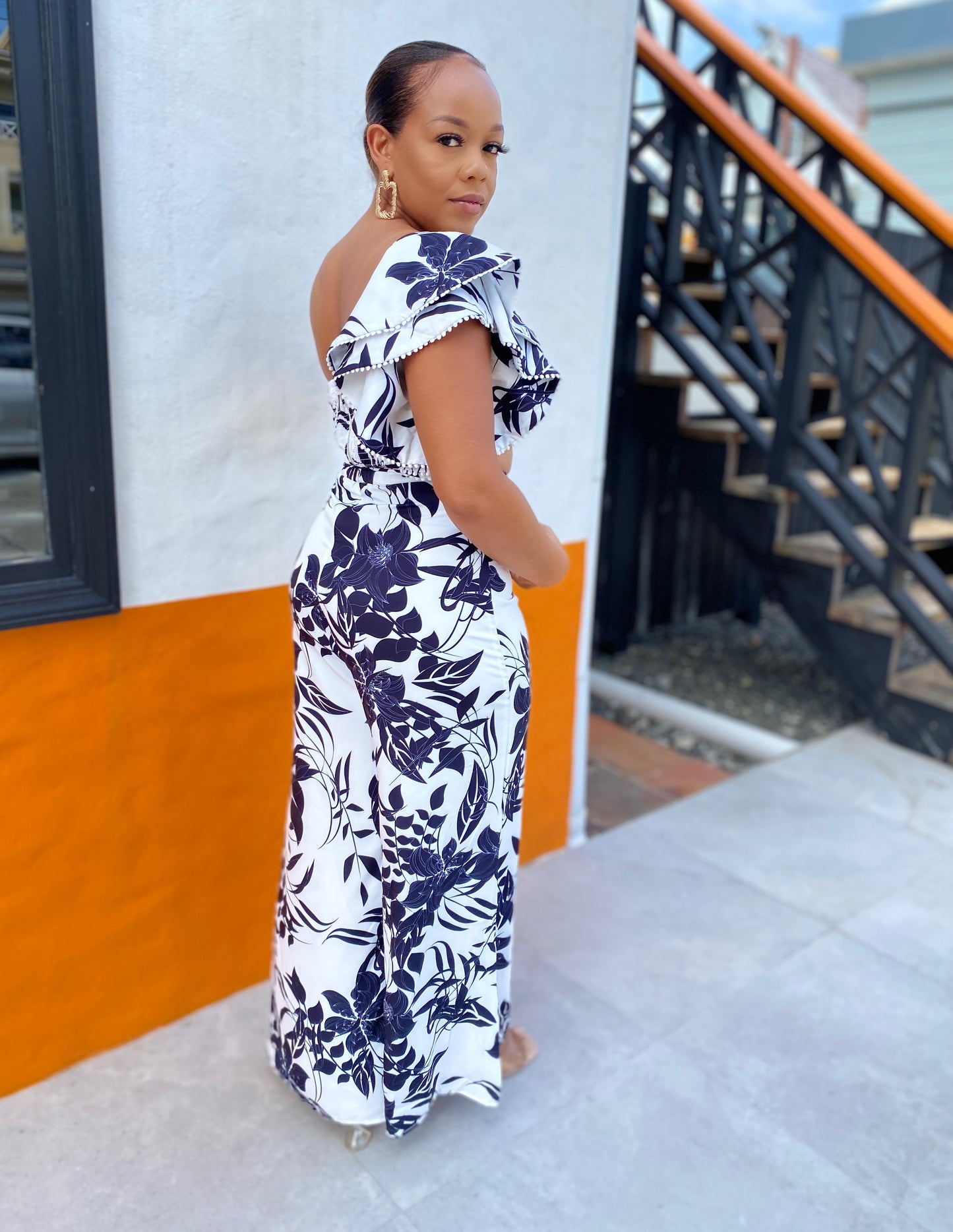 One Arm Two Piece Set