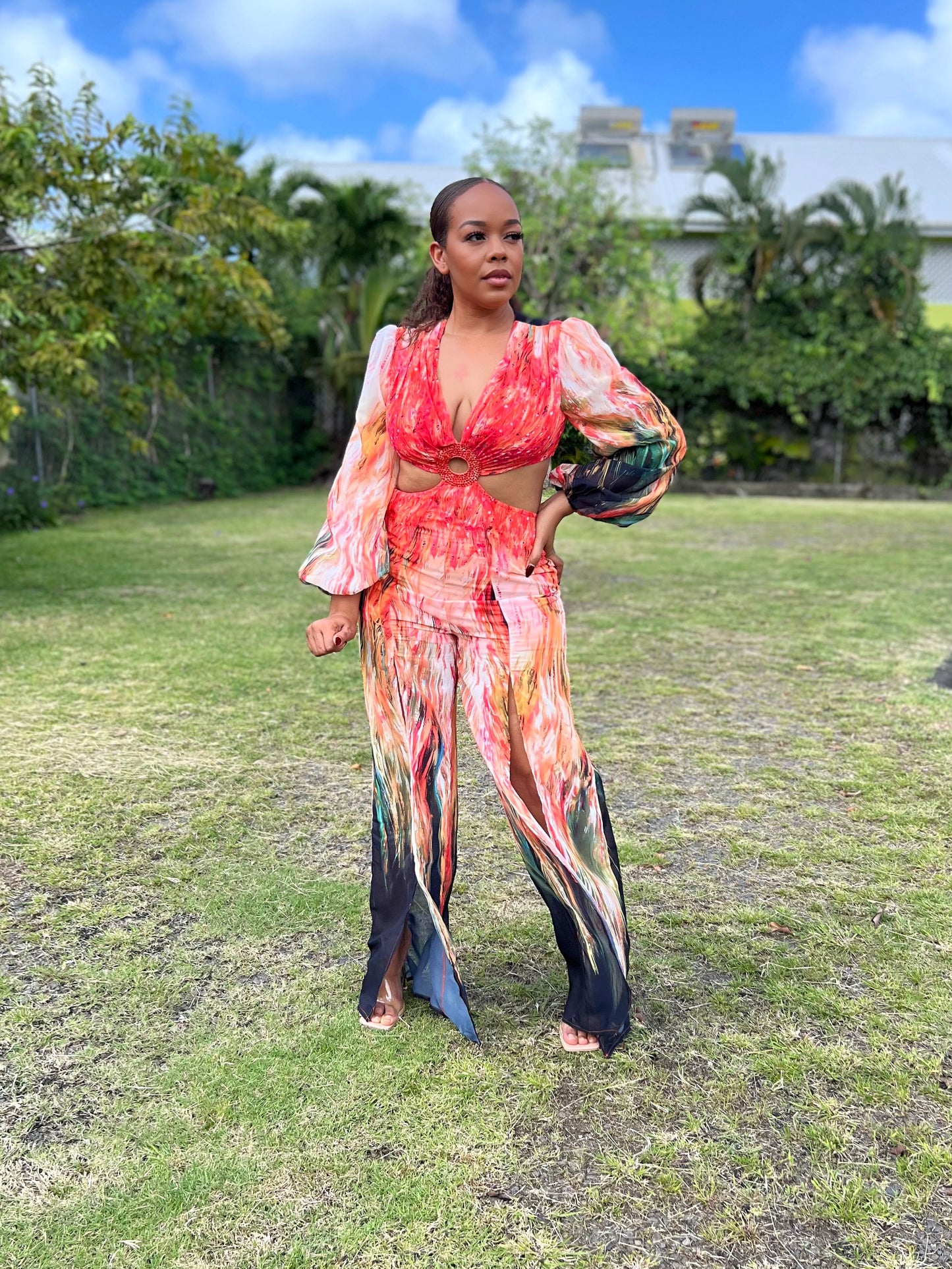 Spicy Orange Jumpsuit