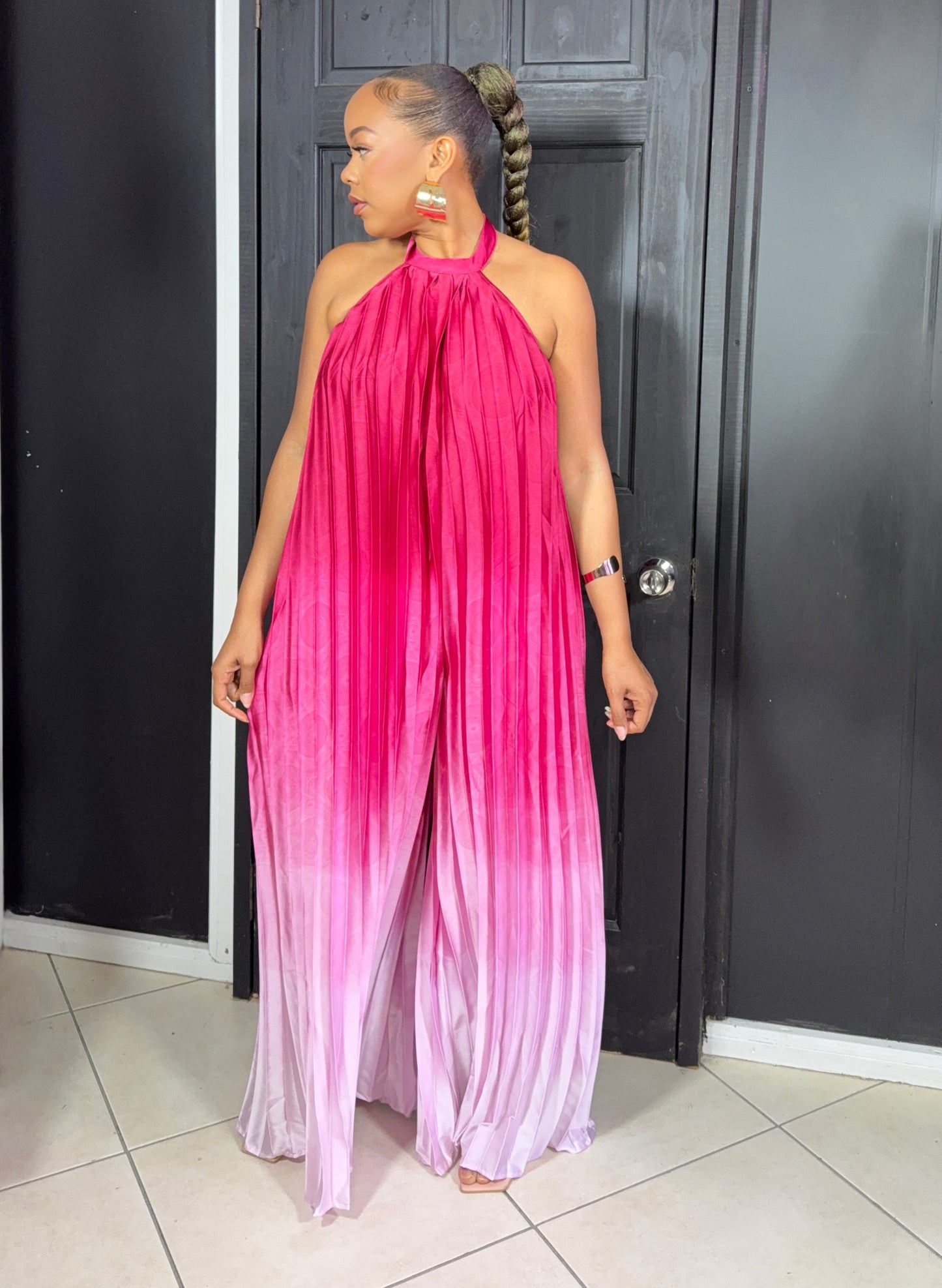 Pink Ombré Jumpsuit