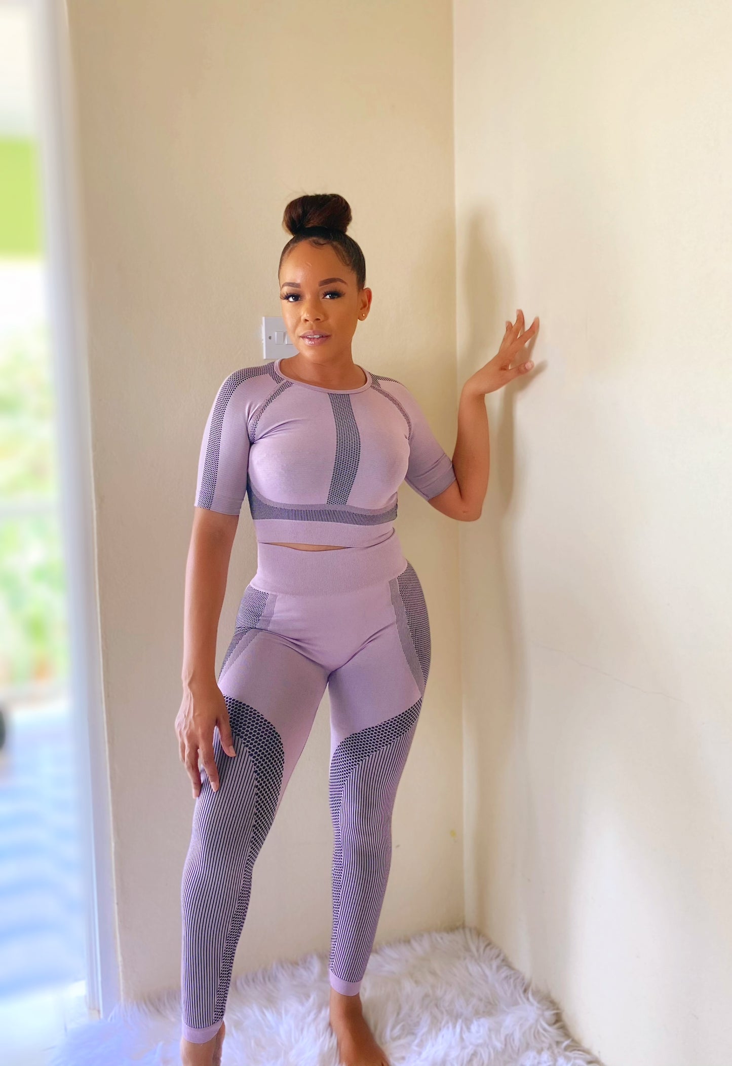 Short Sleeve Two Piece Active Set