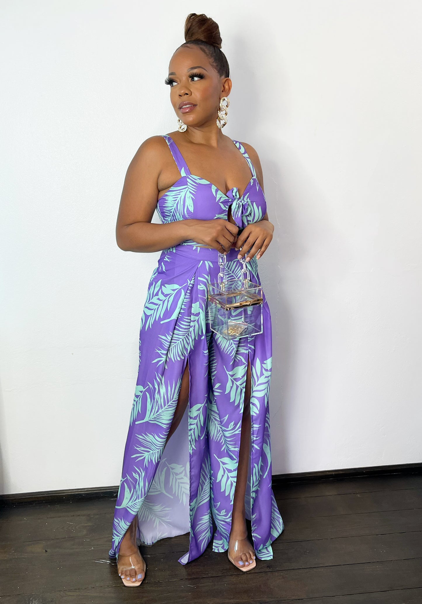 Floral Two Piece Set