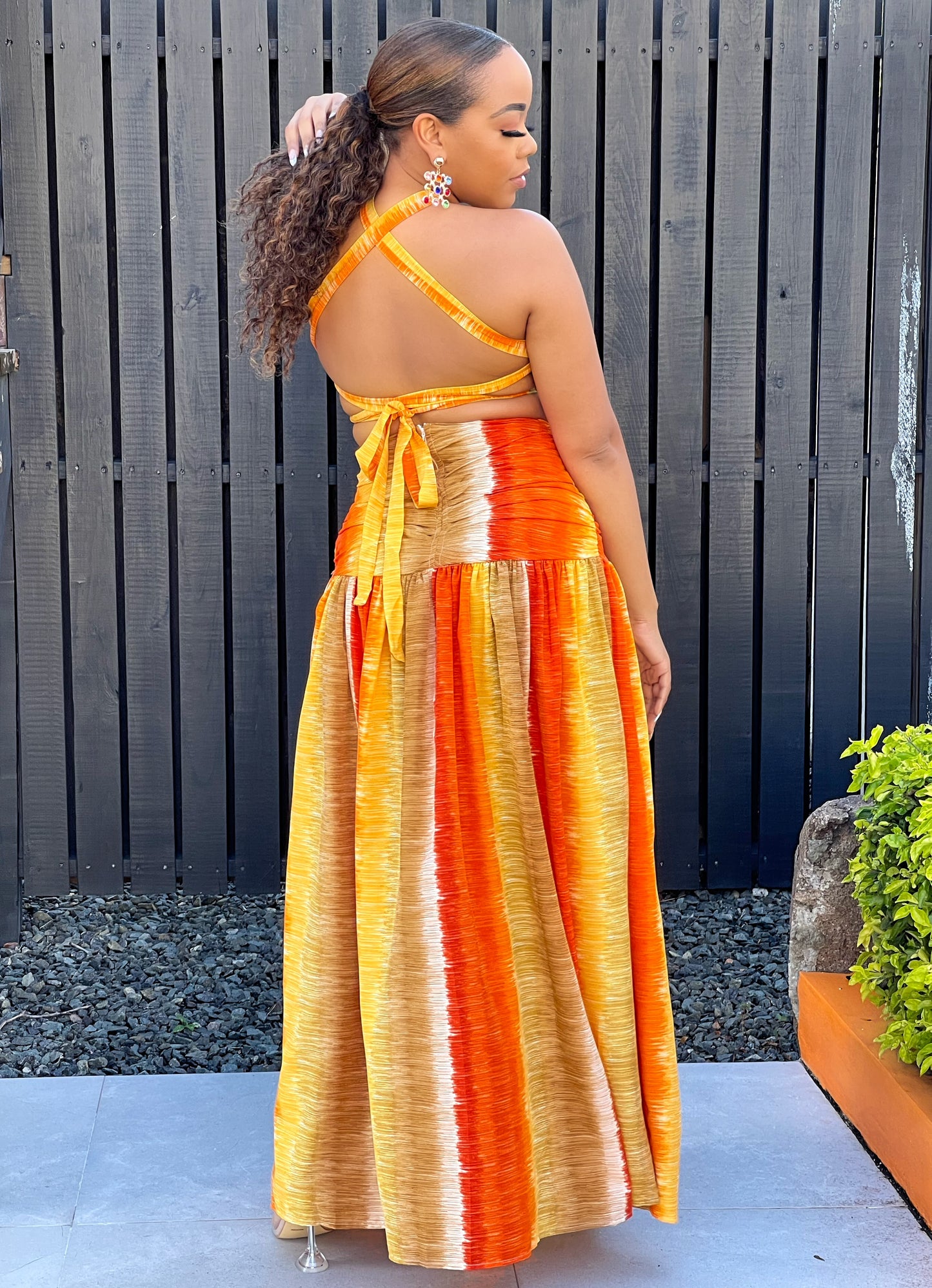 Multi Colour Maxi Dress