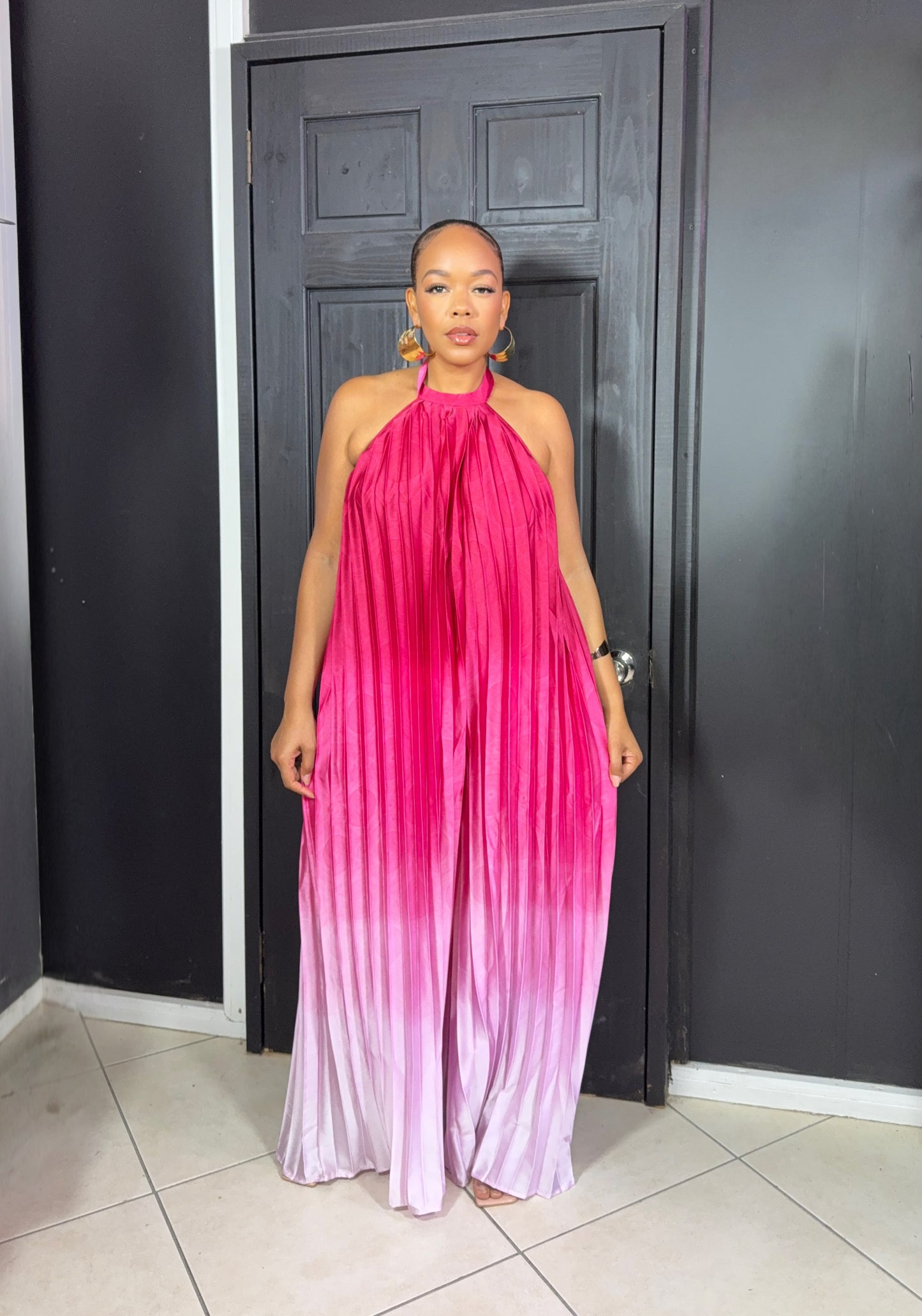 Pink Ombré Jumpsuit