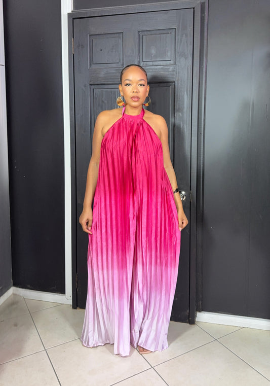 Pink Ombré Jumpsuit