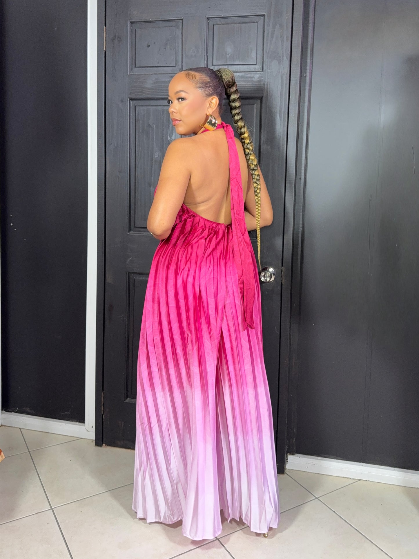 Pink Ombré Jumpsuit