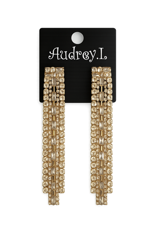Gold Chandelier Earrings