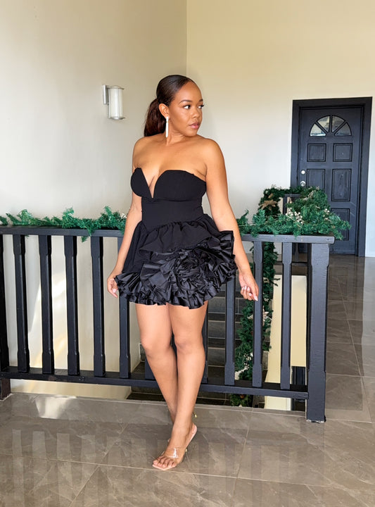The Iconic Ruffle Mini Dress