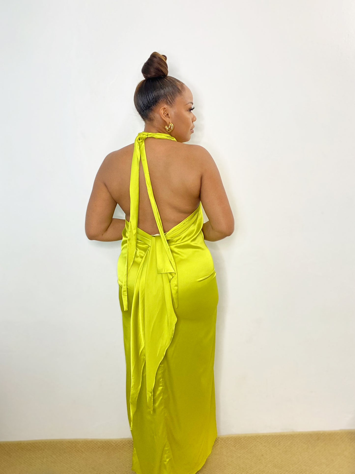 Lime Green Gown