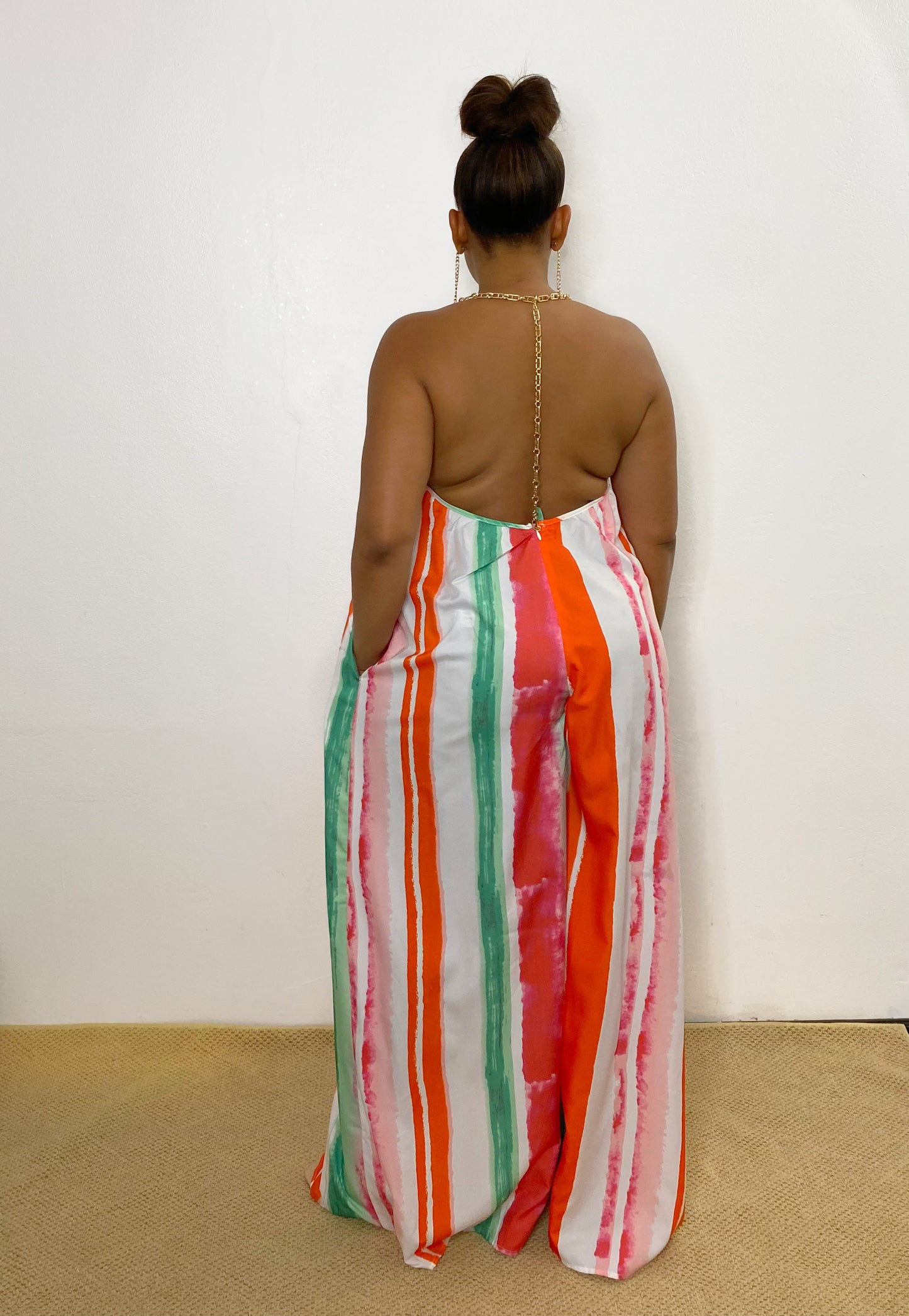 Chain Strap Jumpsuit