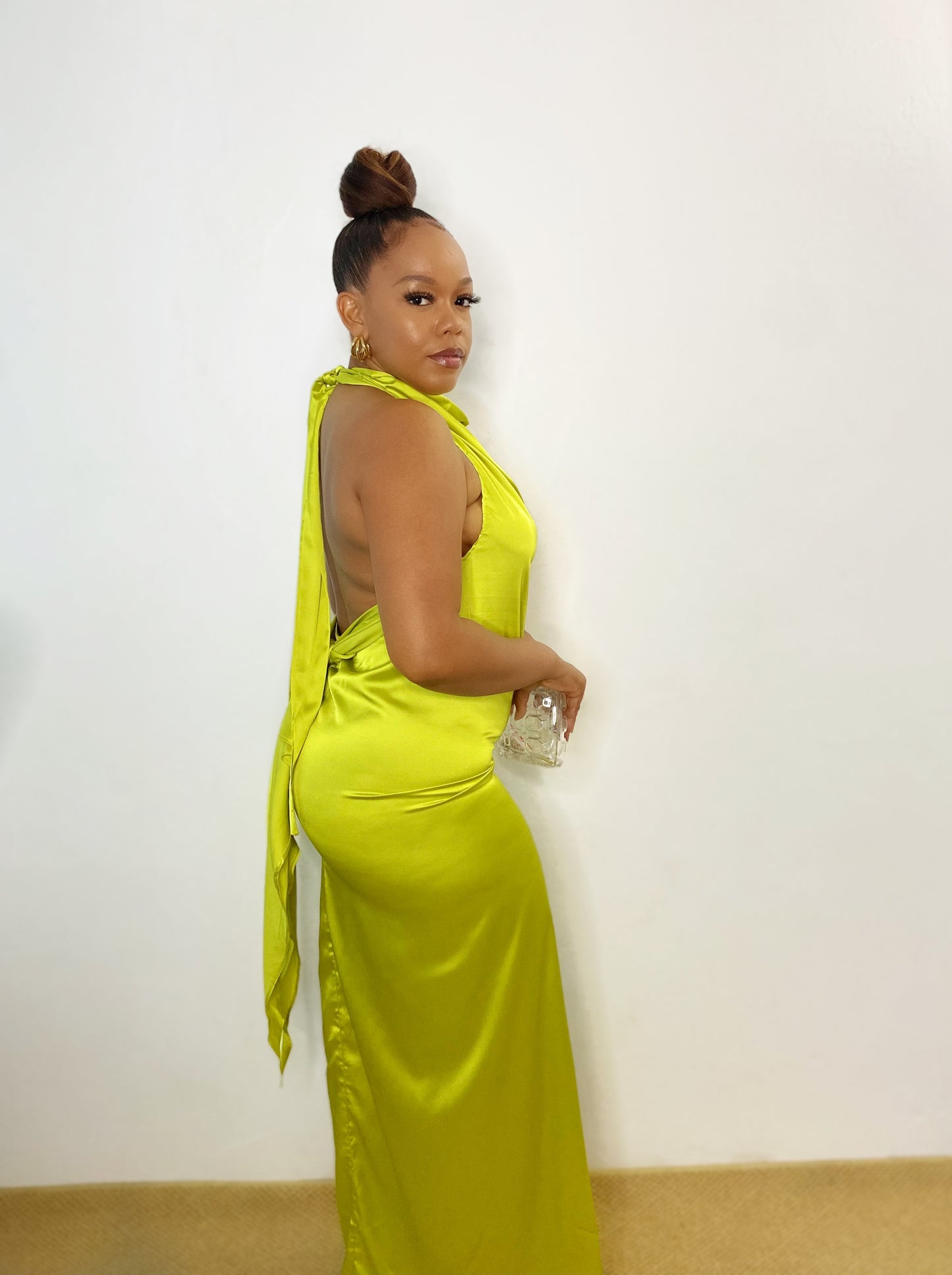 Lime Green Gown