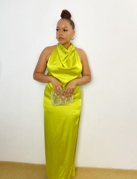 Lime Green Gown
