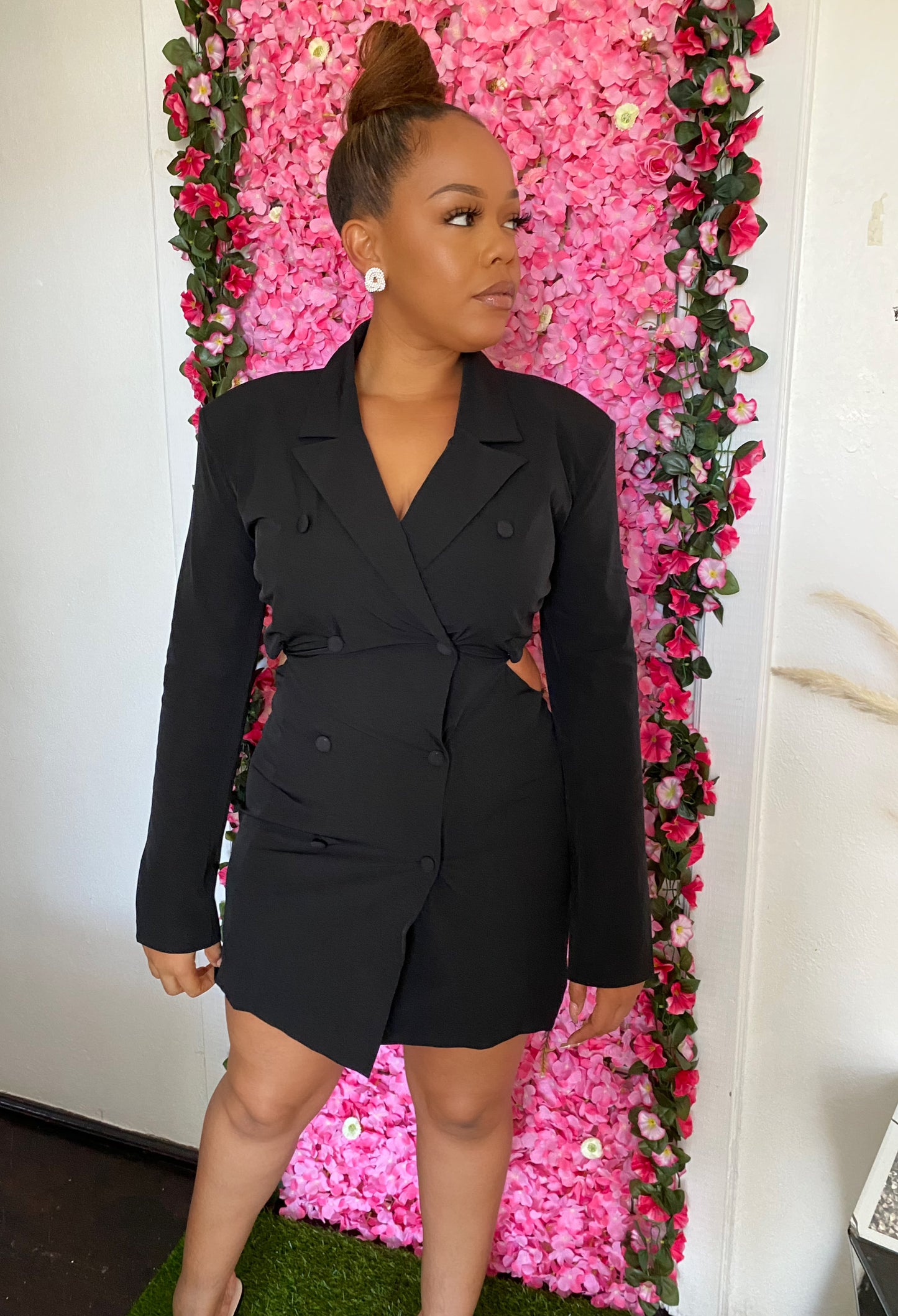 Black Blazer Dress
