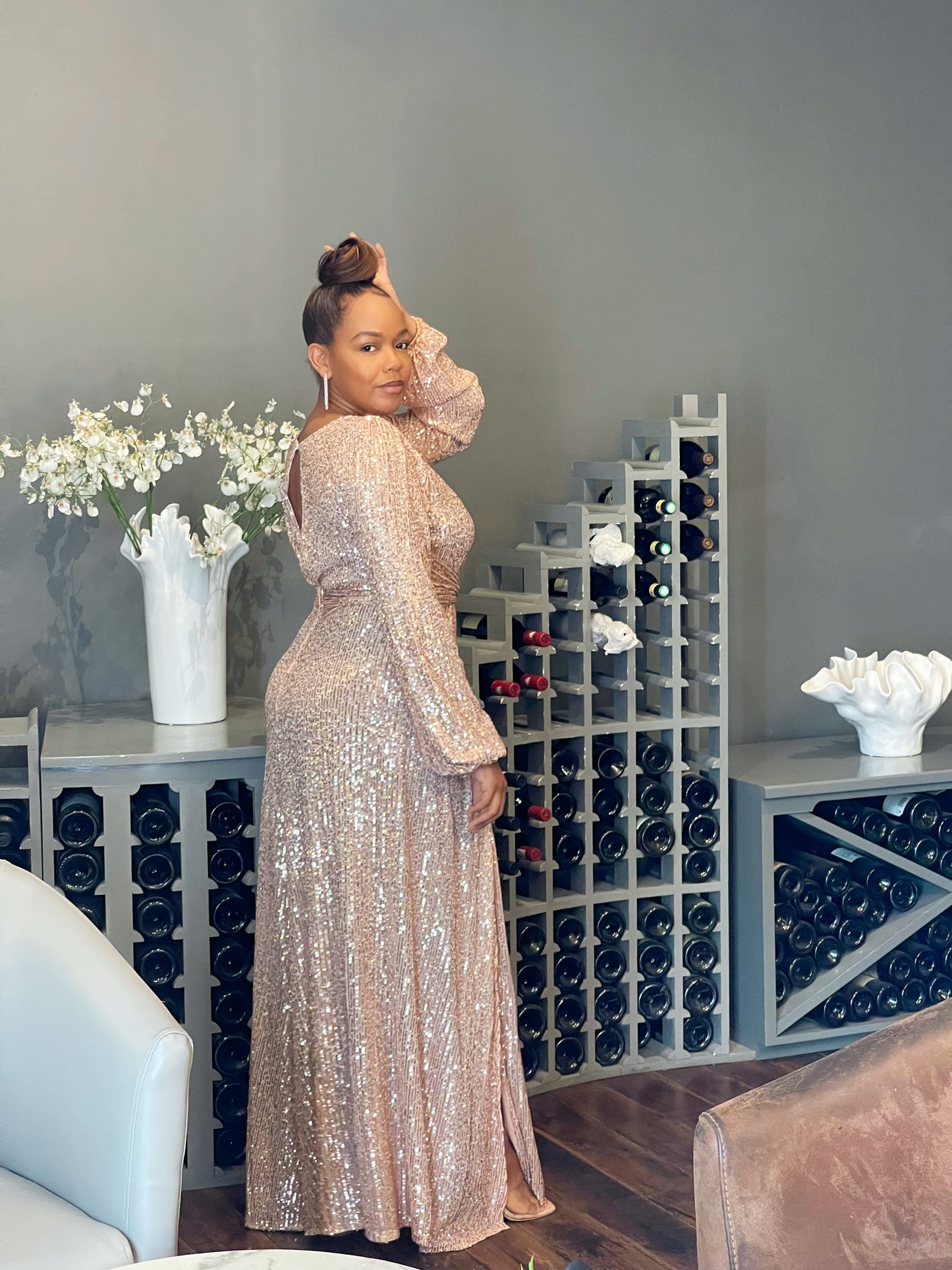 Rose Gold Maxi