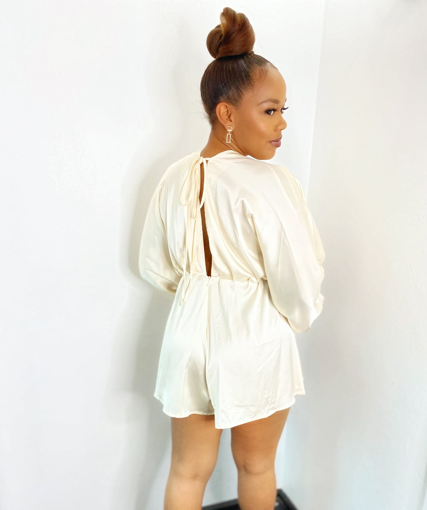 Classy Silk Romper